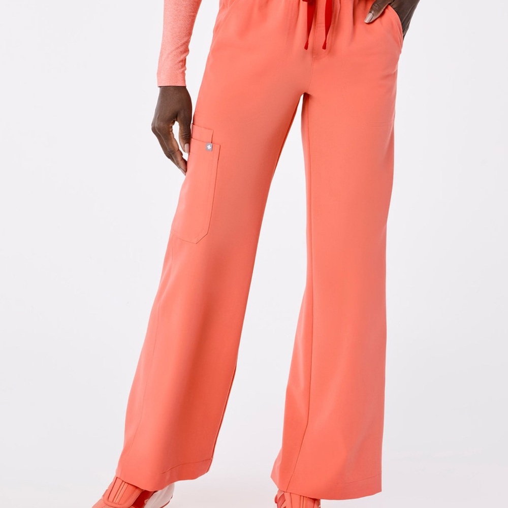 Brand New Figs Sunset Drift Isabel Wide Leg Pants - Picture 3 of 3